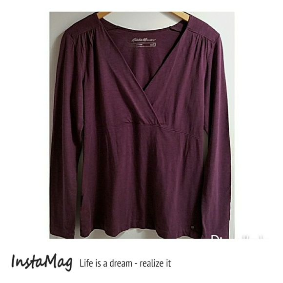 Eddie Bauer Tops - Eddie Bauer Purple top